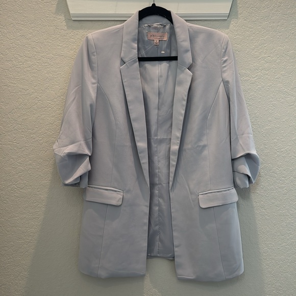 Philosophy Jackets & Blazers - Philosophy: Blazer in baby blue